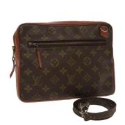 Louis Vuitton Vintage Pre-owned Canvas louis-vuitton-vskor Brown, Dam