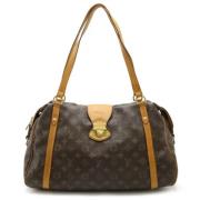 Louis Vuitton Vintage Pre-owned Canvas louis-vuitton-vskor Brown, Dam