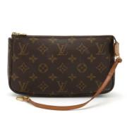 Louis Vuitton Vintage Pre-owned Canvas kuvertvskor Brown, Dam