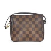 Louis Vuitton Vintage Pre-owned Bomull louis-vuitton-vskor Brown, Dam