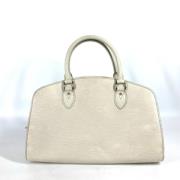 Louis Vuitton Vintage Pre-owned Laeder louis-vuitton-vskor White, Dam