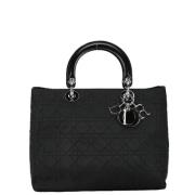 Dior Vintage Pre-owned Bomull handvskor Black, Dam