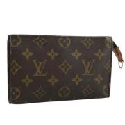 Louis Vuitton Vintage Pre-owned Canvas necessrer Brown, Dam