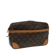 Louis Vuitton Vintage Pre-owned Canvas louis-vuitton-vskor Brown, Dam