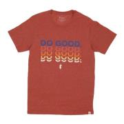 Cotopaxi Gör Gott Upprepa Tee Spice Brown, Herr