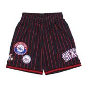 Mitchell & Ness Casual Shorts Black, Herr