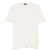 Tom Ford Blandad bomull T-shirt Beige, Herr