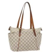 Louis Vuitton Vintage Pre-owned Canvas louis-vuitton-vskor White, Dam