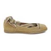 Paloma Barceló Brun Ballerina Sandaler Brown, Dam