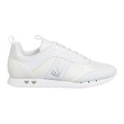 Emporio Armani EA7 Enkla Snörskor White, Herr