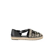 PINKO Elegant Espadrillos Angelica Black, Dam