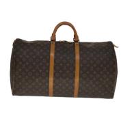 Louis Vuitton Vintage Pre-owned Canvas resvskor Brown, Dam