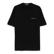 IH NOM UH NIT Svart Bomull Logo Print T-shirt Black, Herr