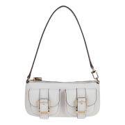 Michael Kors Liten Pouchette Väska White, Dam