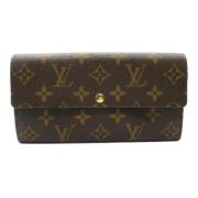 Louis Vuitton Vintage Pre-owned Laeder plnbcker Brown, Dam