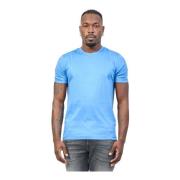 Hugo Boss Blå Bomull Crew Neck T-shirt Blue, Herr