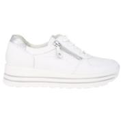 Waldläufer Bred passform Dam Sneaker - Vit White, Dam