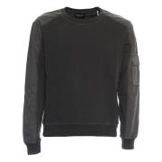 Dondup Taupe Crew Neck Sweatshirt Brown, Herr