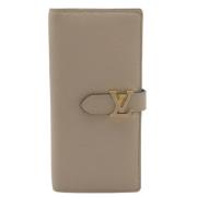 Louis Vuitton Vintage Pre-owned Laeder plnbcker Beige, Dam