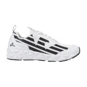 Emporio Armani EA7 Sneakers med tryck och gummisula White, Herr