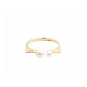 Dior Guld-Finish Metall Armband Yellow, Dam