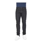 Hugo Boss Mörkblå Slim Fit Jeans Blue, Herr