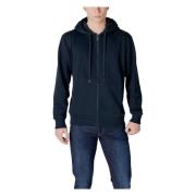 Colmar Blå Zip-Up Huvtröja med Fickor Blue, Herr