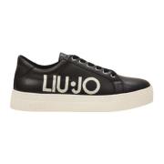 Liu Jo Polyuretan Sneaker Black, Dam