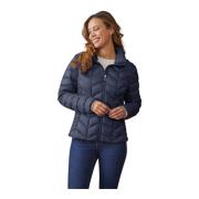 Junge Modern Passform Navy Dunjacka Blue, Dam