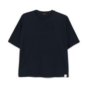 Peuterey Blå Crew Neck T-shirts och Polos Blue, Dam