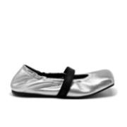 Vic Matié Silver Platta Skor Elegant Stil Gray, Dam