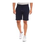 U.S. Polo Assn. Sportiga bomull Bermuda shorts Blue, Herr