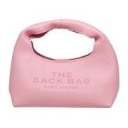 Marc Jacobs Rosa Läder Mini Hobo Väska Pink, Dam