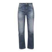 DEPARTMENT FIVE Stiliga Denim Jeans Blue, Dam