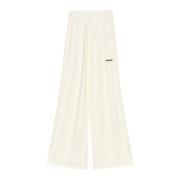 HINNOMINATE Wide Trousers White, Dam