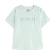 ECOALF Blå Baby T-shirt Kemi Blue, Dam