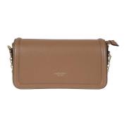 AVENUE 67 Läder Crossbody Väska Brown, Dam