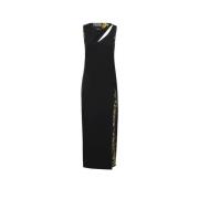 Versace Jeans Couture Maxi Dresses Black, Dam