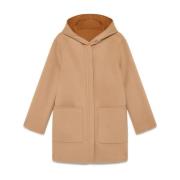 MALIPARMI Dubbel ulljacka Beige, Dam