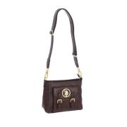 U.S. Polo Assn. Syntetisk Crossbody Väska med Dragkedja Stängning Brow...