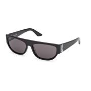 GCDS Svarta solglasögon Gd0062 Modell 01A Black, Unisex