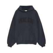 Anine Bing Harvey Sweatshirt Black, Dam