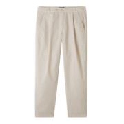 A.P.C. Morot Passform Byxor med Unika Detaljer Beige, Herr