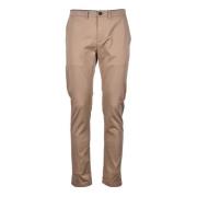 DEPARTMENT FIVE Bomull Elastan Byxor Beige, Herr