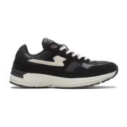 S.W.C. Stepney Workers Club S-Strike Suede Mix Sneakers Black, Herr