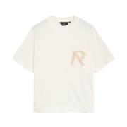 REPRESENT Masking Tape Initial T-Shirt White, Herr