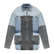 ROTATE Birger Christensen Denimjacka Blue, Dam