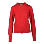 Vivienne Westwood Ren Ull Kofta Red, Dam