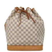 Louis Vuitton Vintage Pre-owned Canvas louis-vuitton-vskor White, Dam