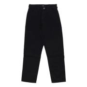 HUF Svart Denim Cyklist Jeans Black, Herr